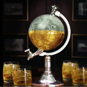 Dozator băuturi în formă de Glob Pământesc 1.5L cu robinet